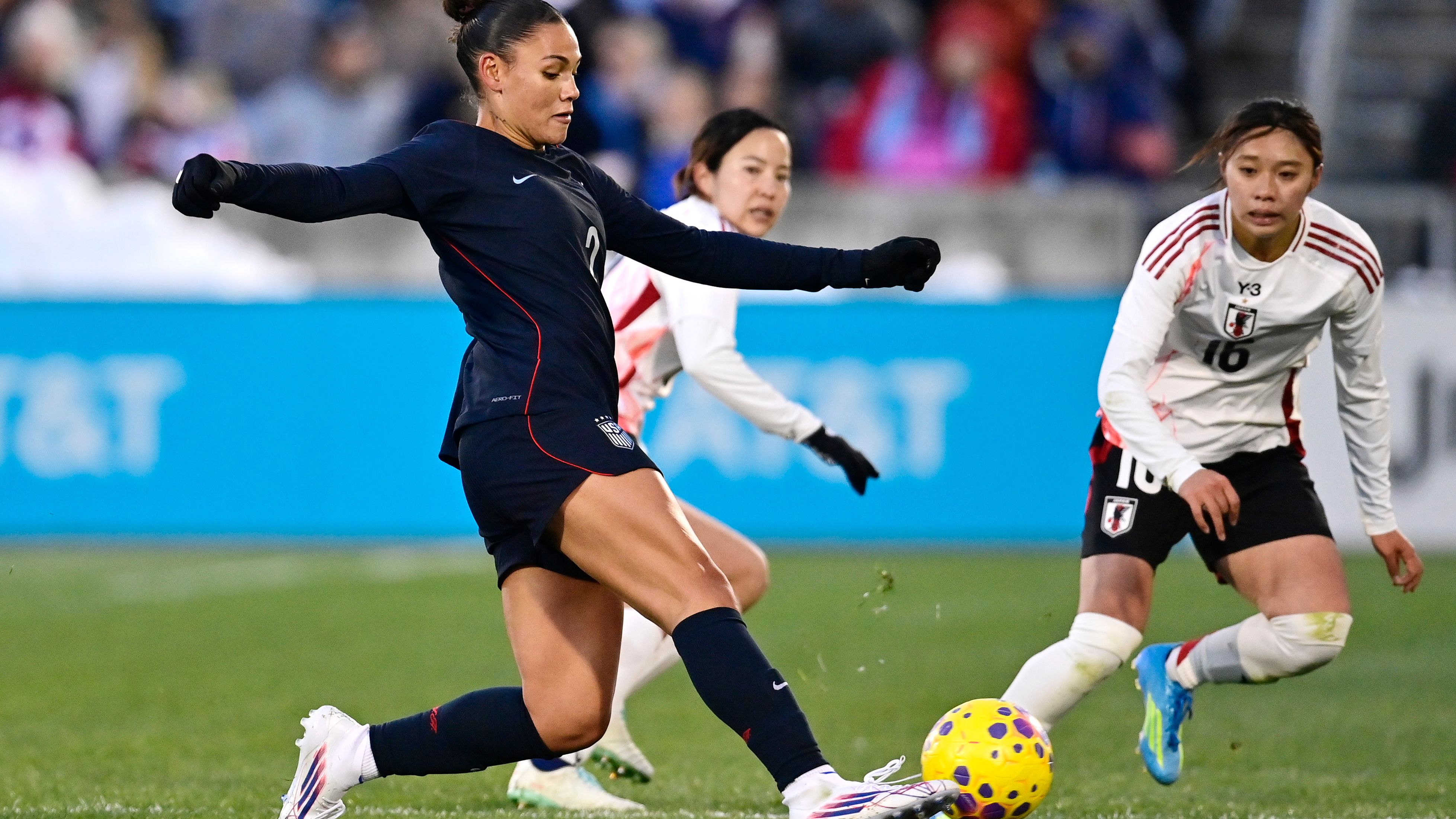 サッカーアメリカ合衆国女子代表 対 なでしこジャパン 試合経過