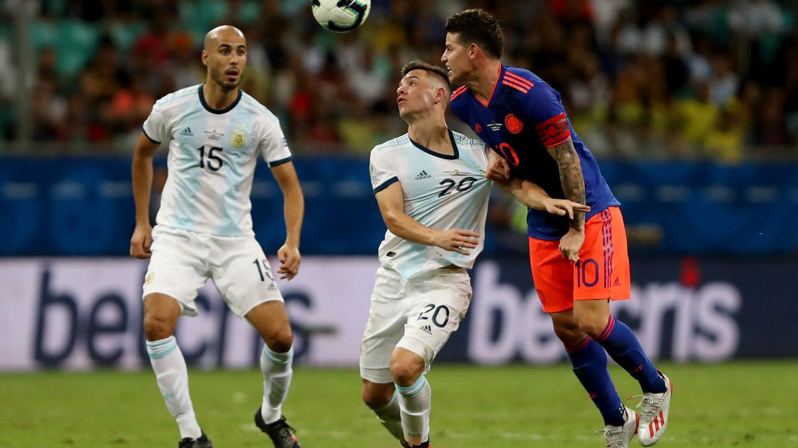 Argentina Colombia Copa America 2019 Pizarro Lo Celso James 150619