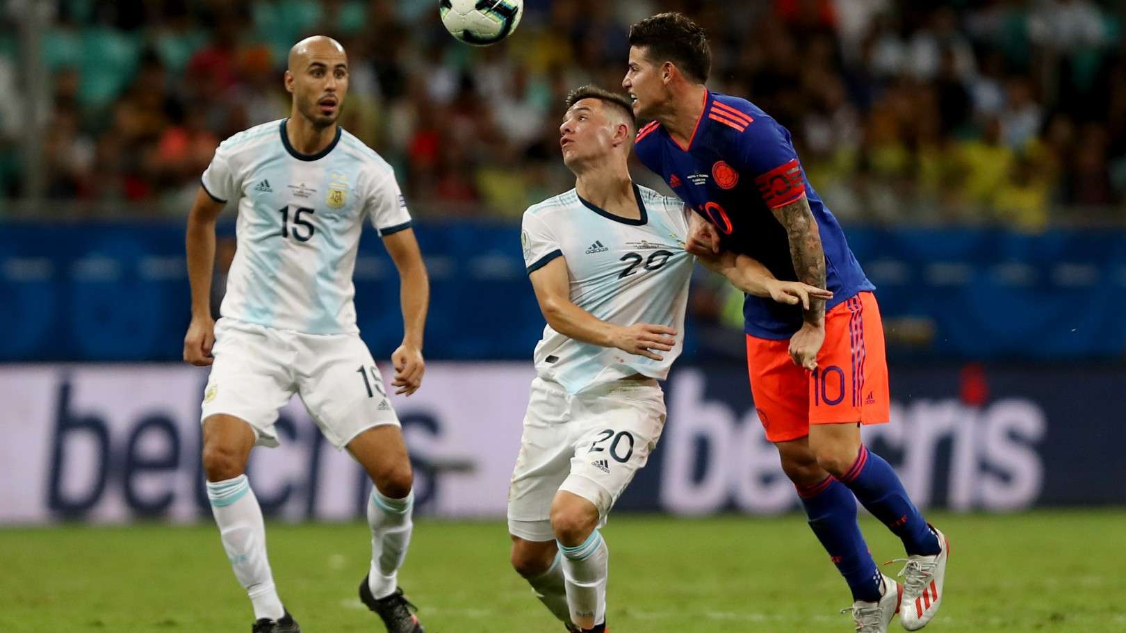 Argentina Colombia Copa America 2019 Pizarro Lo Celso James 150619
