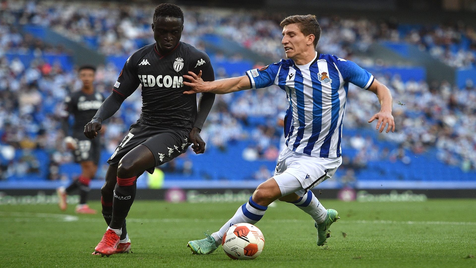Krepin Diatta Aihem Munos Monaco Sociedad Europa League 30092021