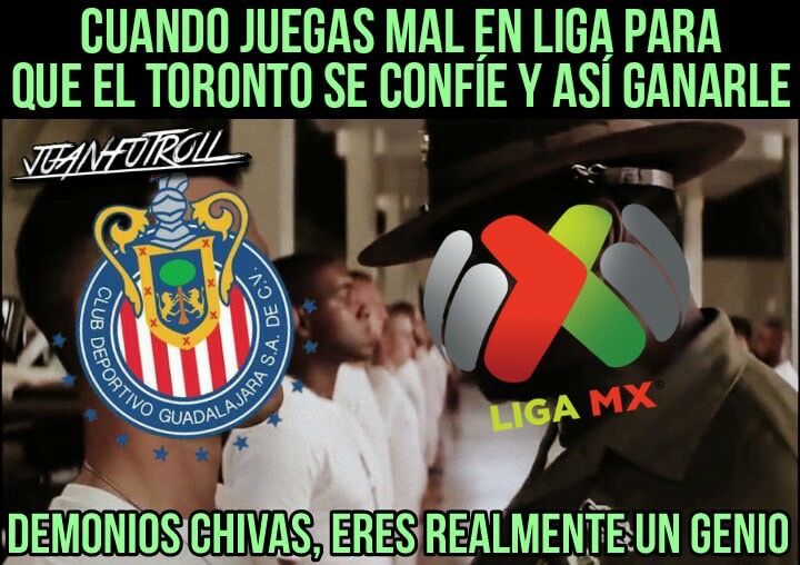 Memes Chivas Toronto