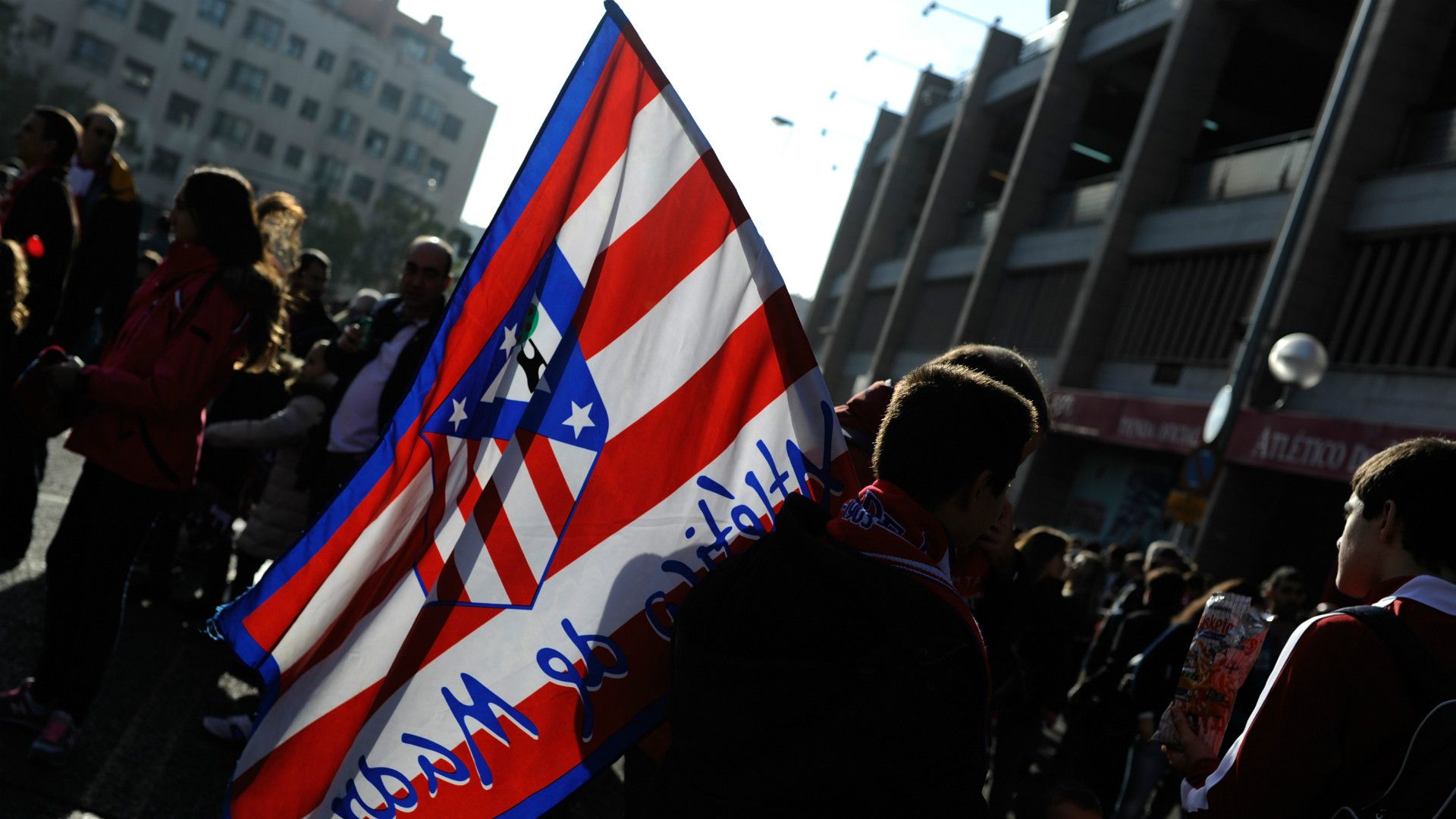 Atletico Madrid supporters