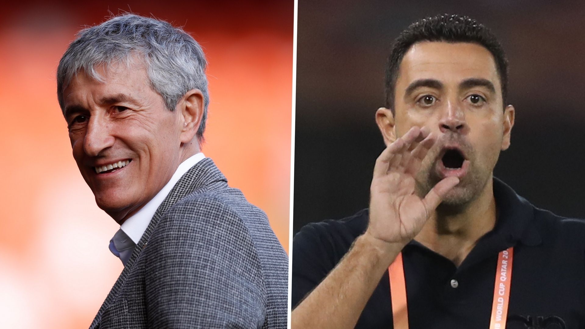 Quique Setien Xavi Barcelona
