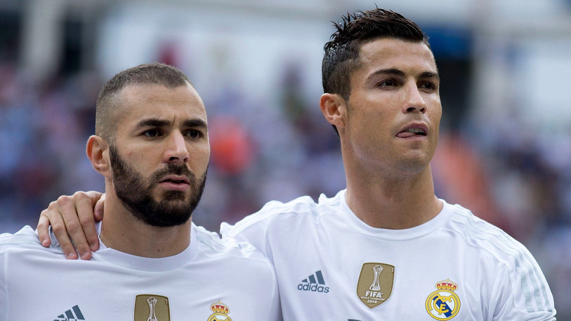 Karim Benzema Cristiano Ronaldo Real Madrid 2015