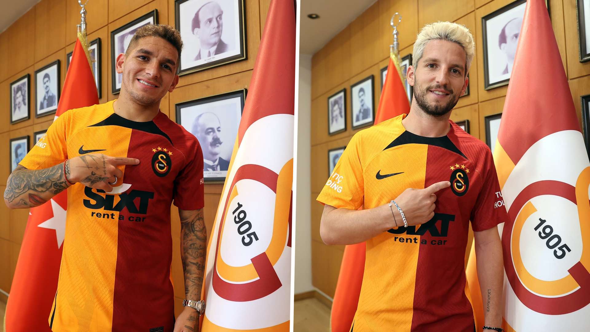 Dries Mertens Lucas Torreira GFX