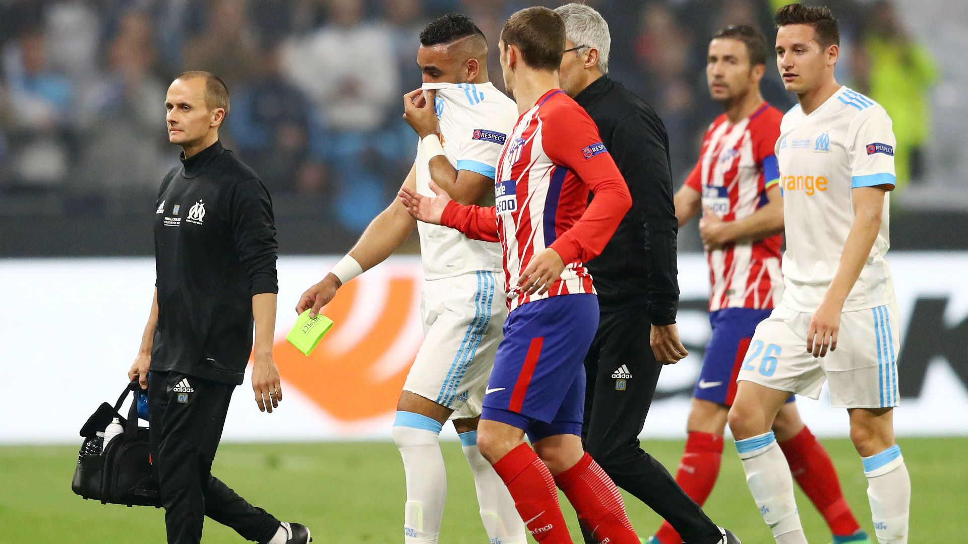 Dimitri Payet Marseille Atletico Madrid UEFA Europa League 16052018