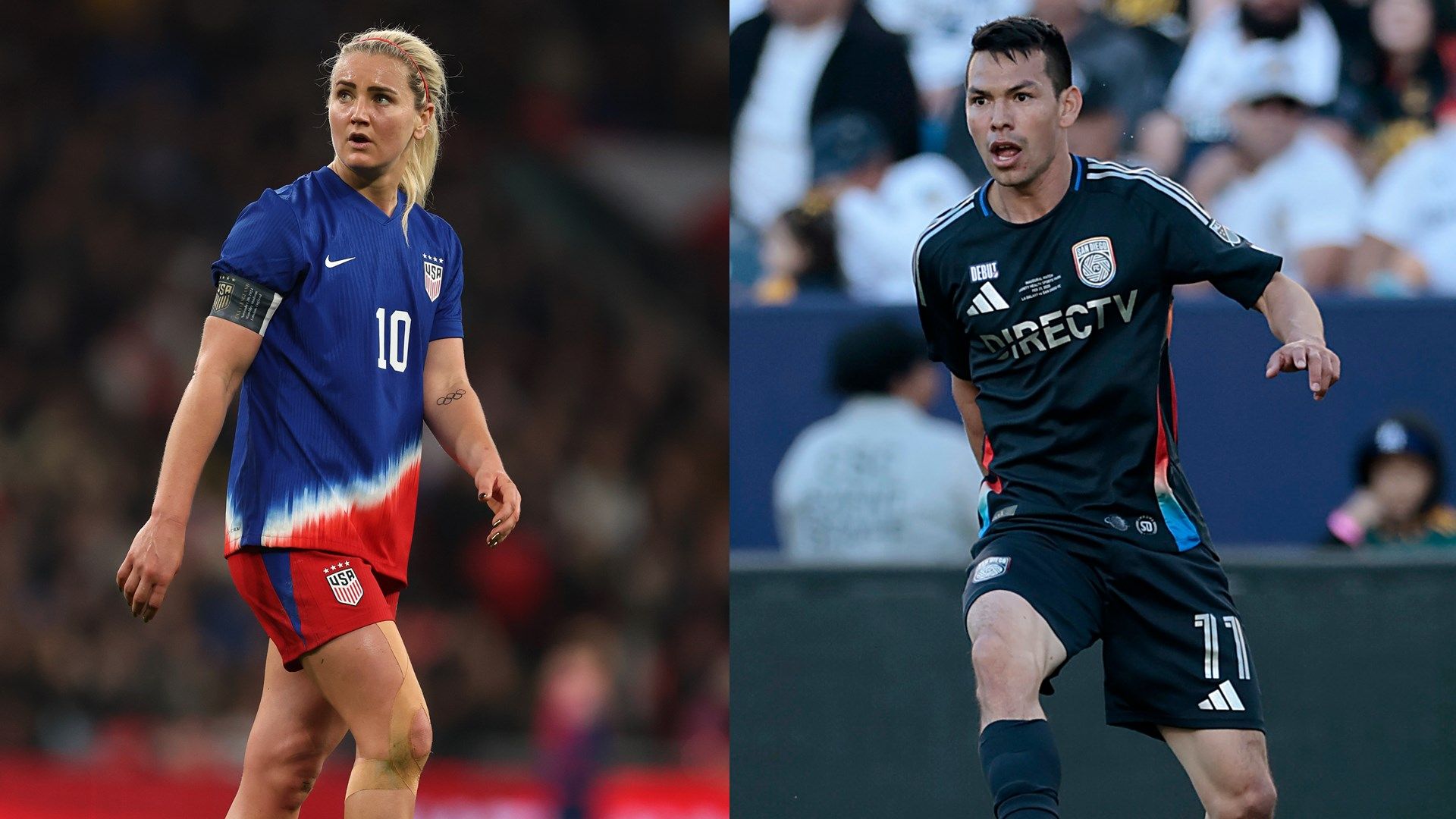 Lindsey Horan Chucky Lozano split