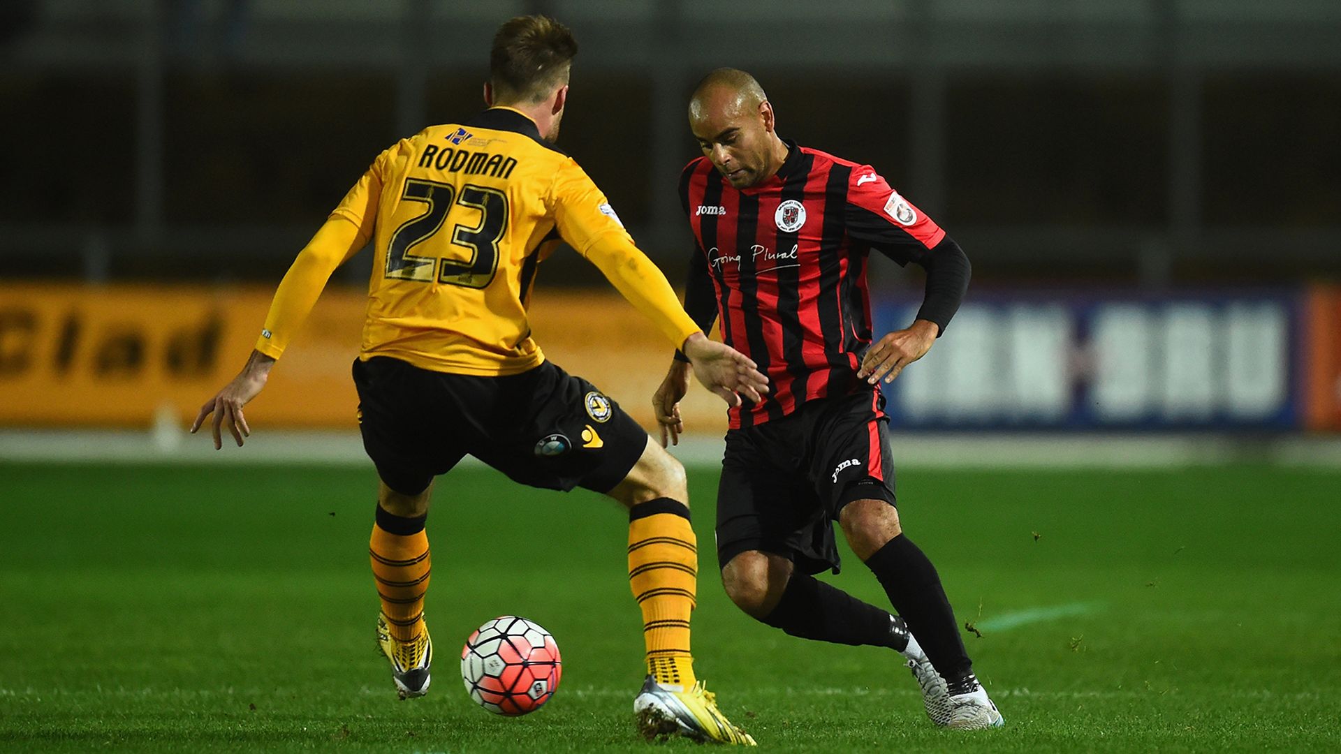 Newport County Brackley Town Emirates FA Cup