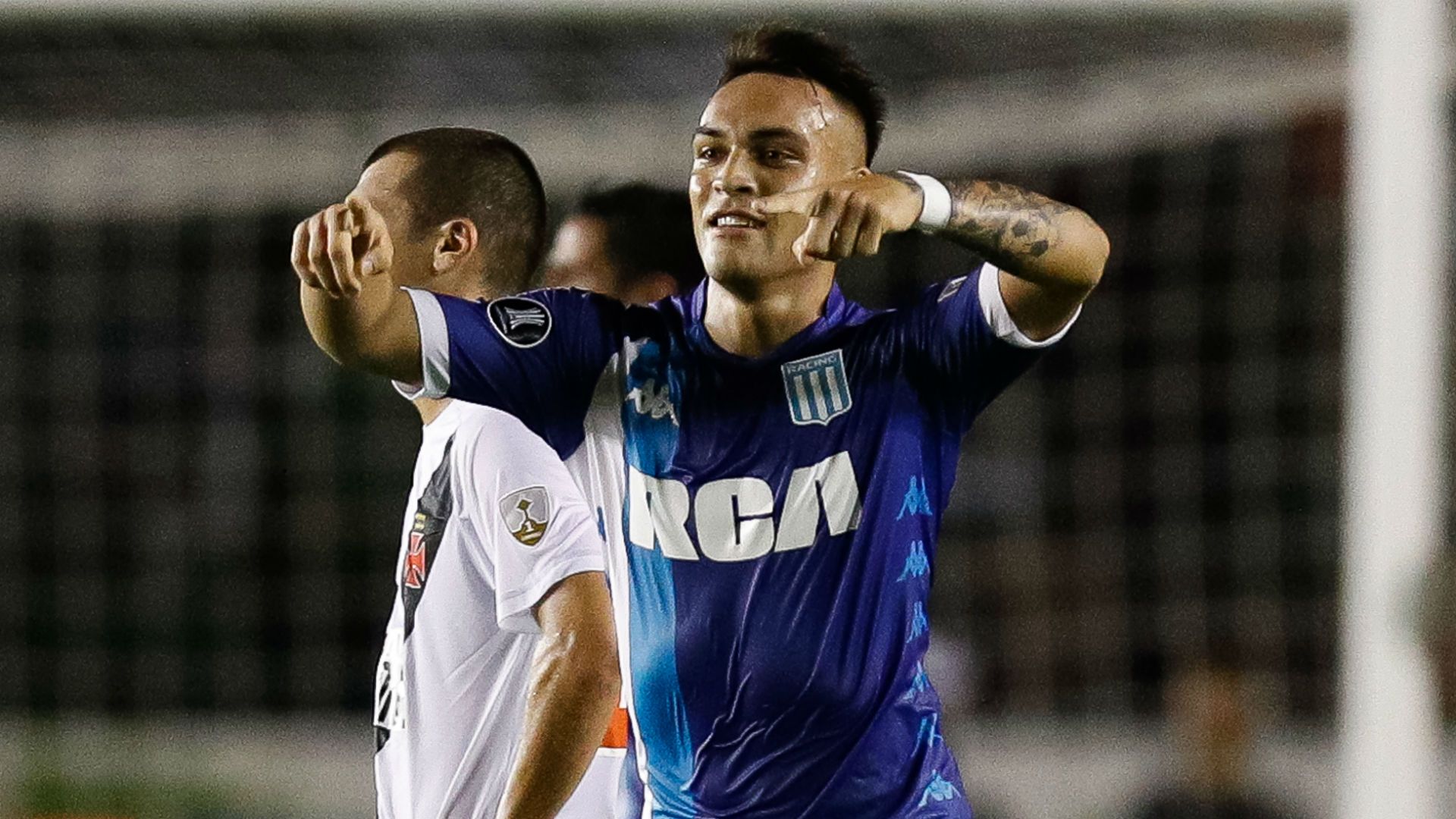 Lautaro Martinez Vasco Racing Libertadores 26 04 2018