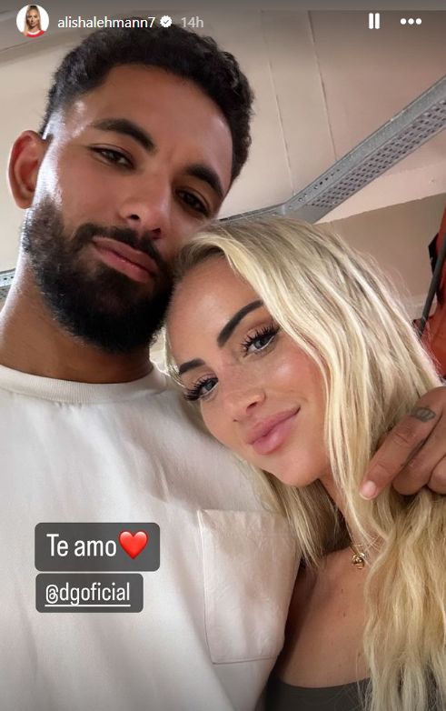 Alisha Lehmann Douglas Luiz 