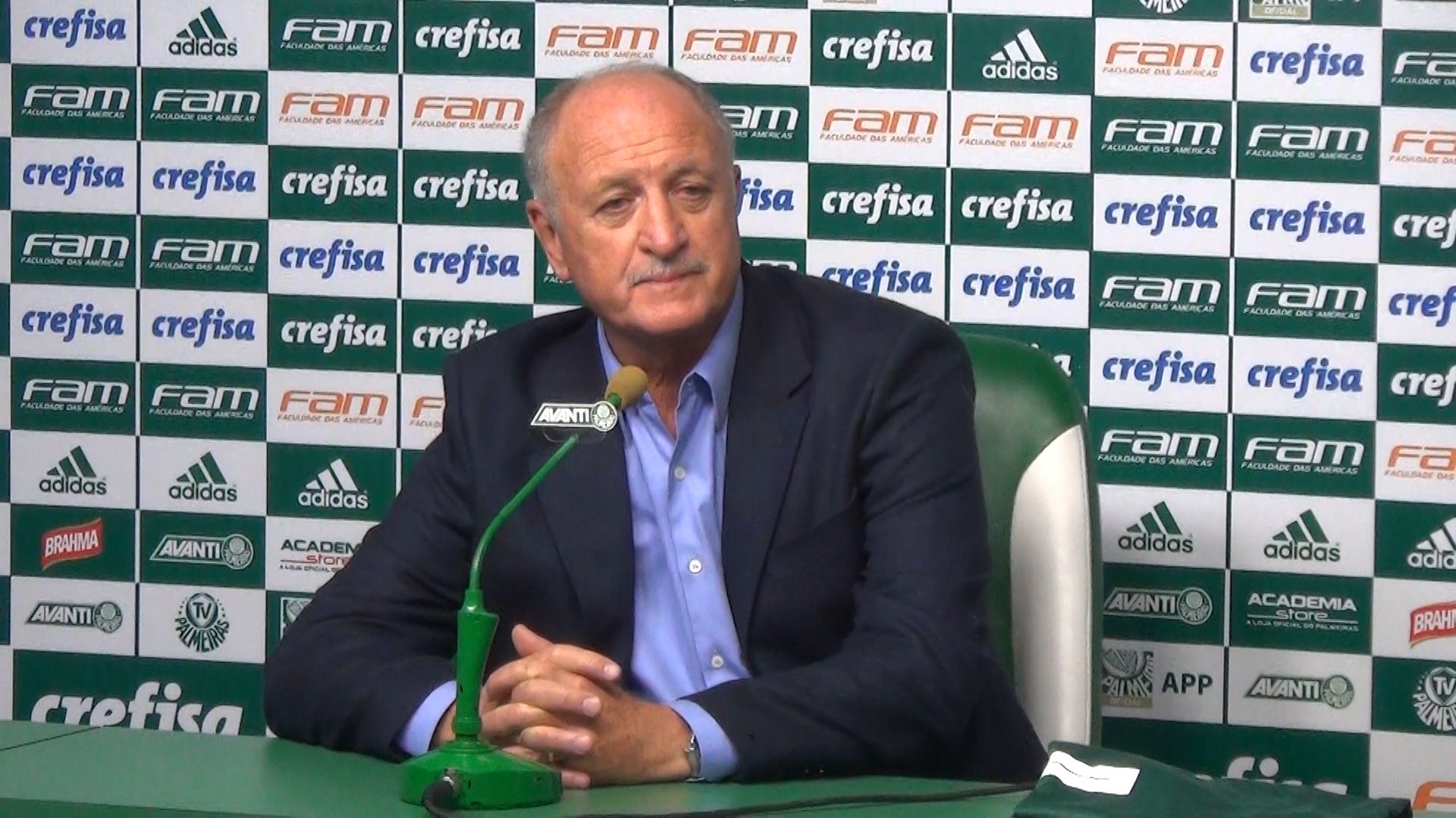 Felipão chega ao Palmeiras