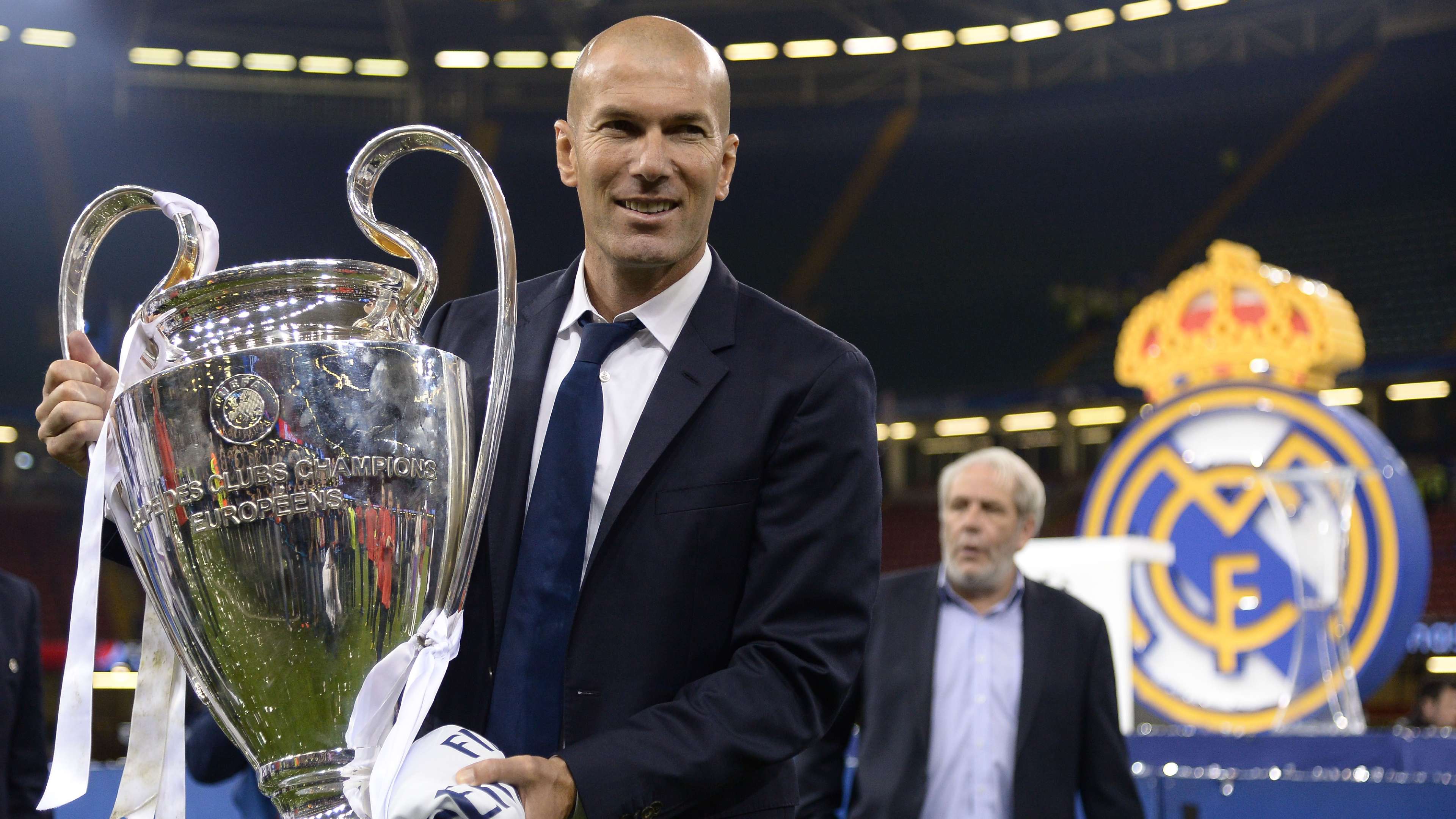 Zinedine Zidane Real Madrid UCL