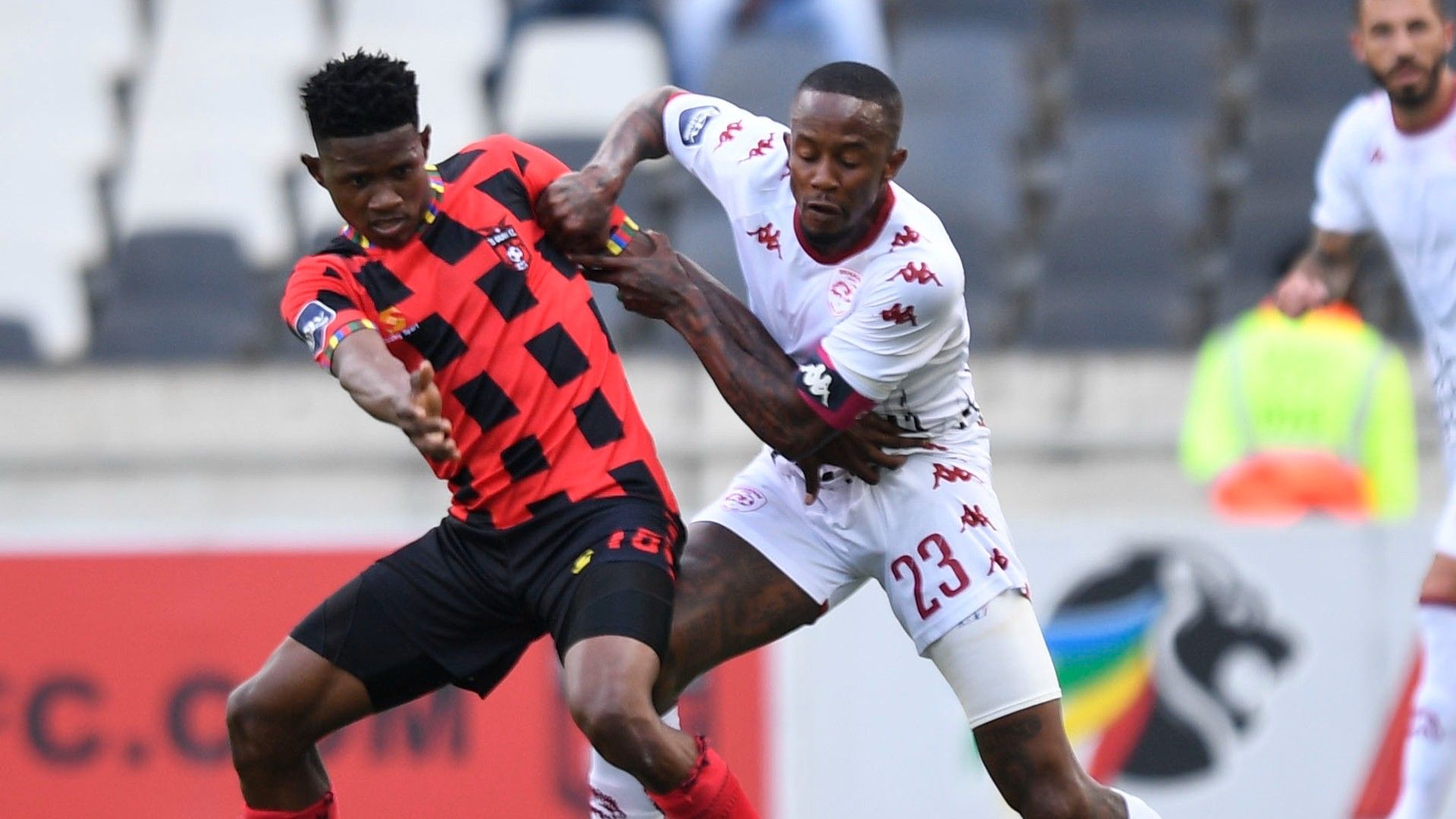 Bathusi Aubaas, TS Galaxy & Linda Mbatha, Sekhukhune United, October 2022