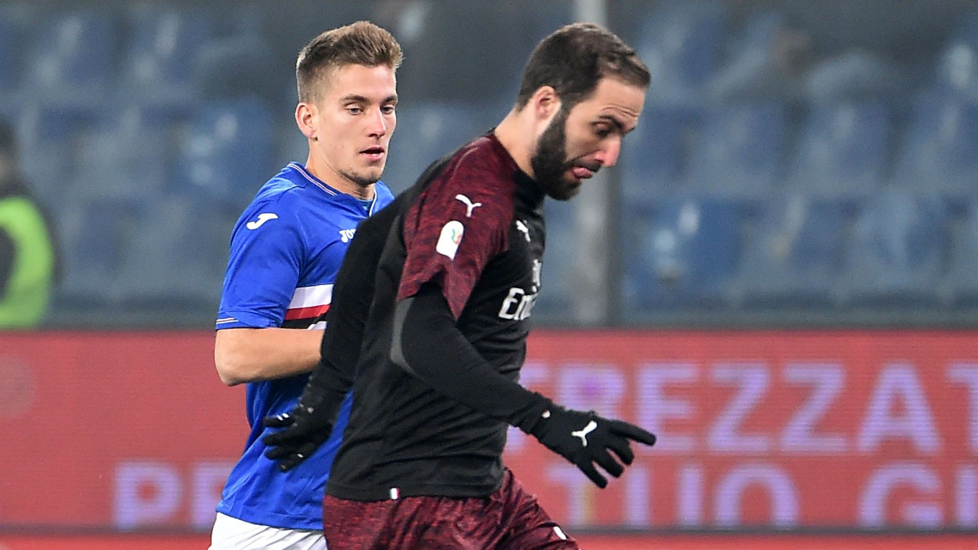 Gonzalo Higuain Sampdoria Milan