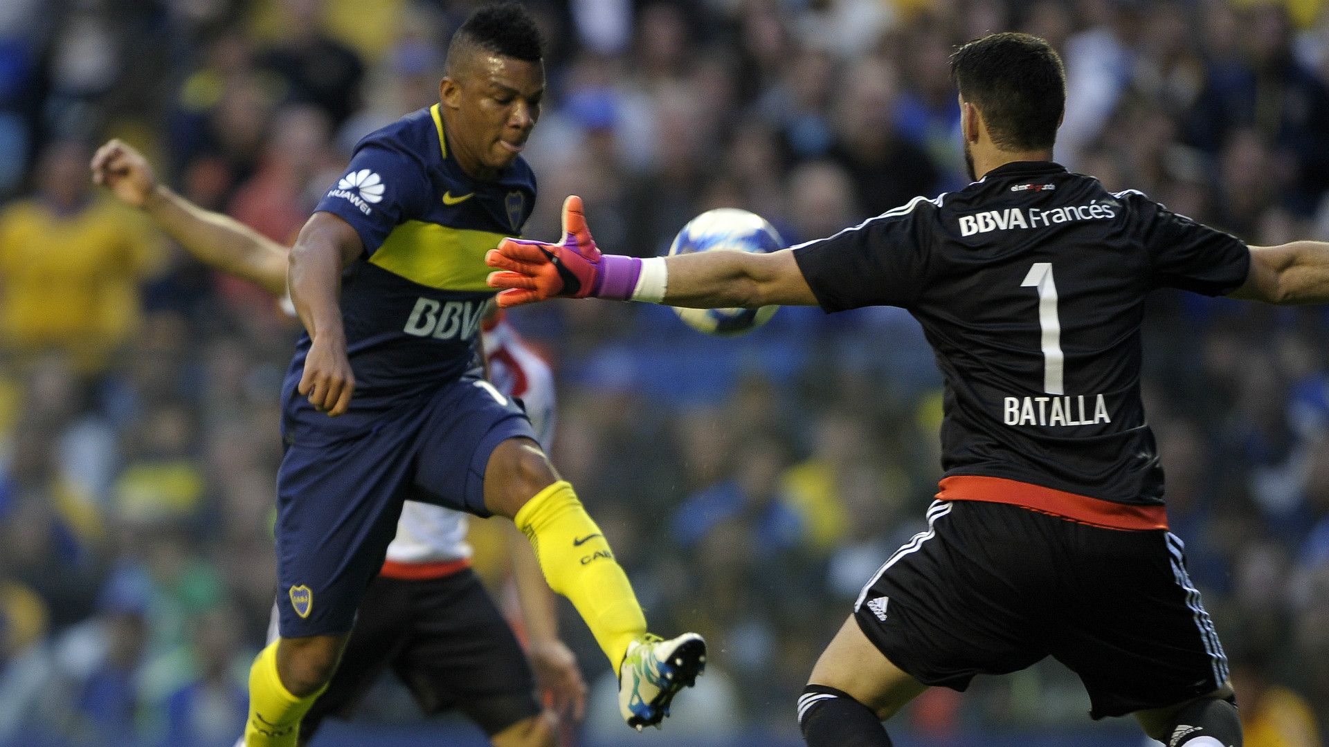 Frank Fabra Augusto Batalla Boca Juniors Primera Division Argentina 14052017