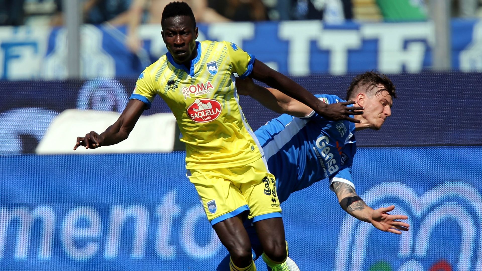 Mamadou Coulibaly Empoli Pescara Serie A 08042017