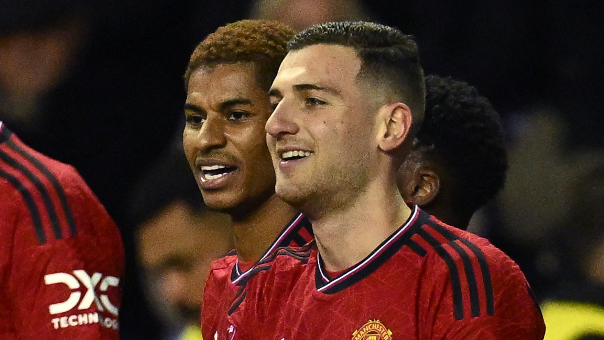 Diogo Dalot Man Utd Wigan