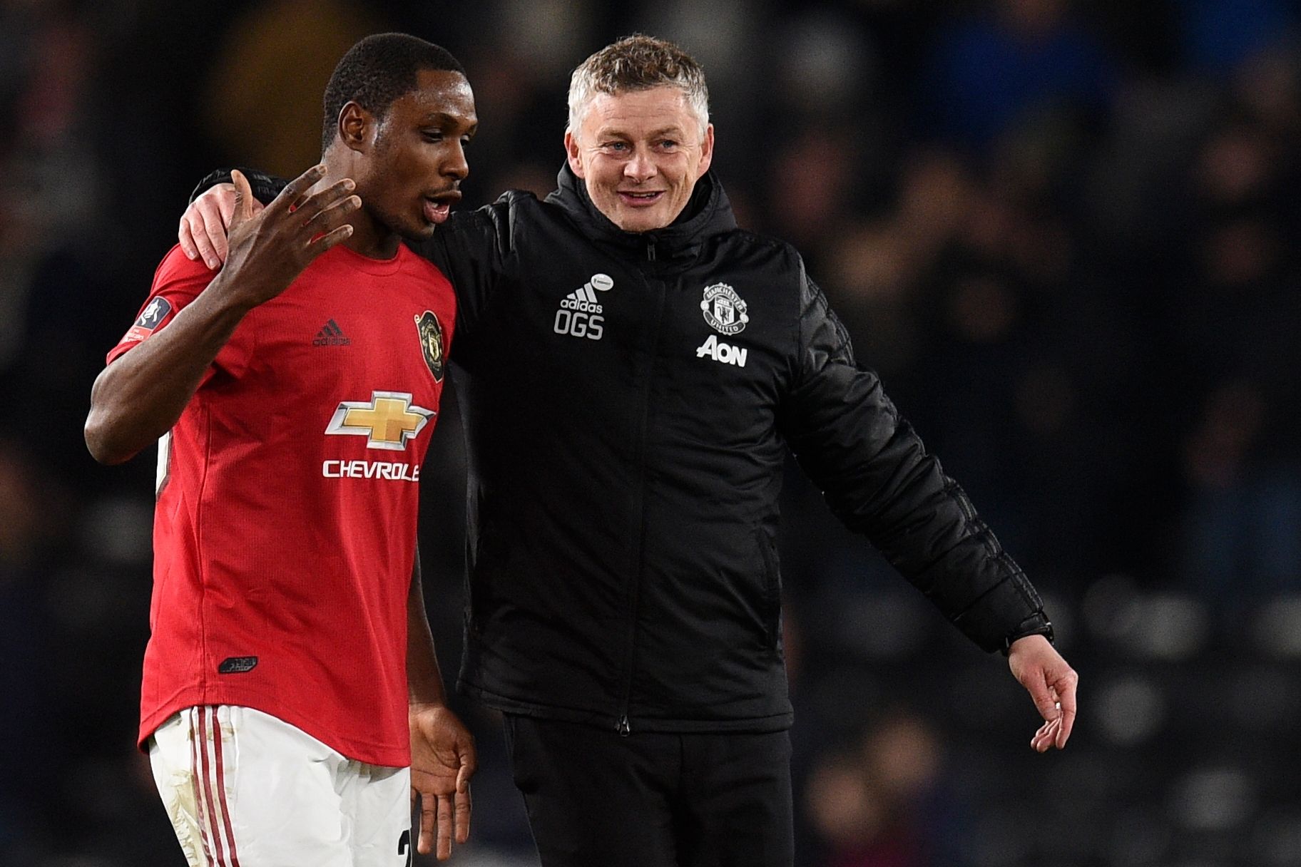 Ole Gunnar Solskjaer & Odion Ighalo