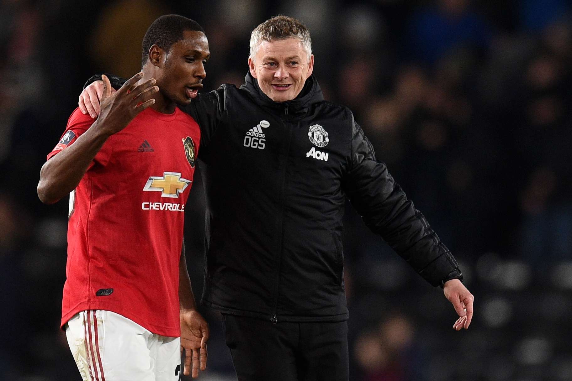 Ole Gunnar Solskjaer & Odion Ighalo