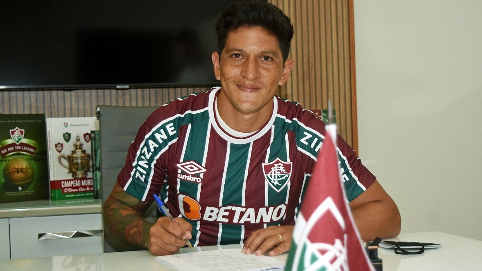 Apresentação Germán Cano Fluminense 2022