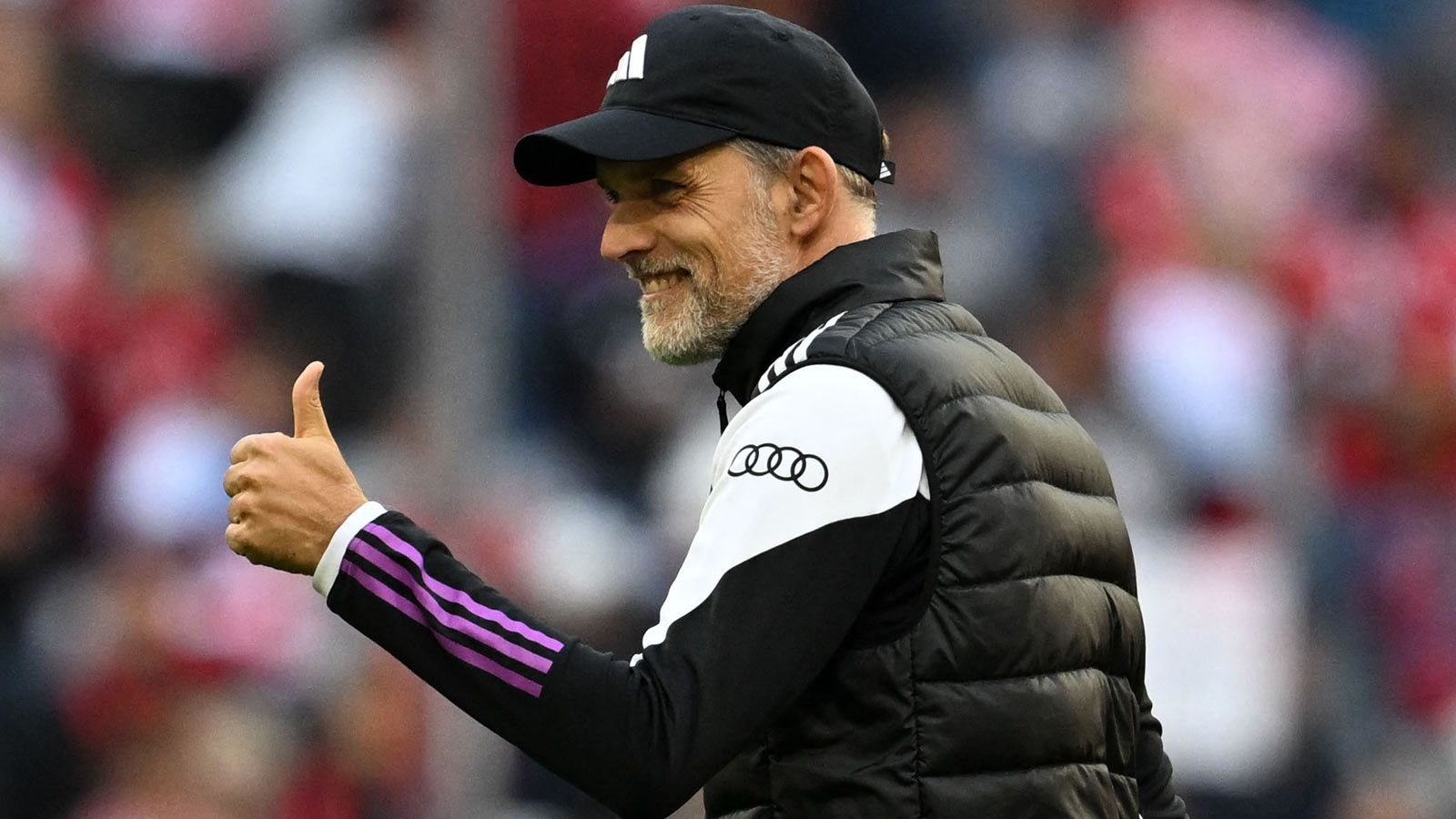THOMAS TUCHEL THUMBS UP BAYERN 2023