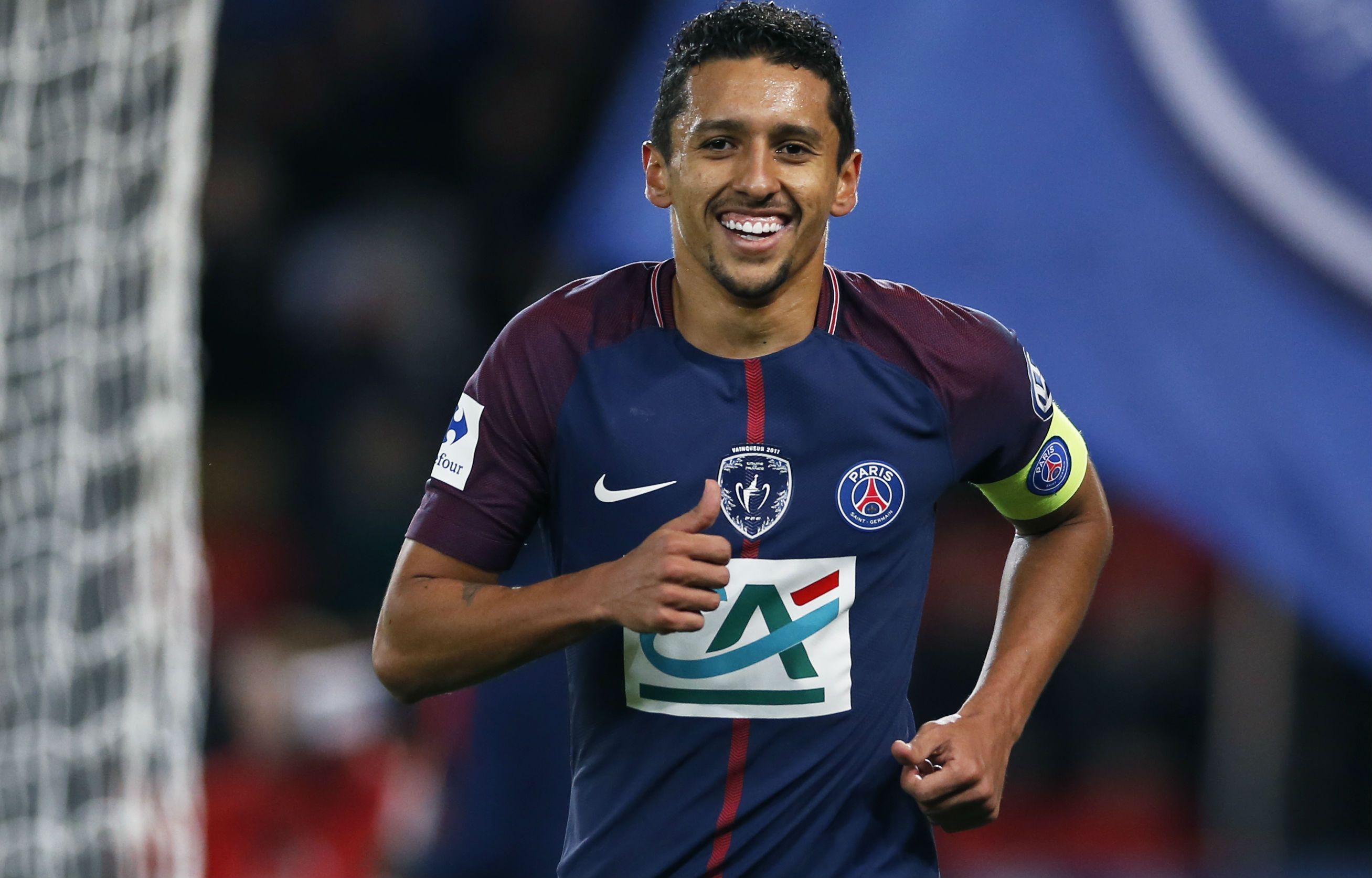 Marquinhos PSG Guingamp Coupe de France 24012018
