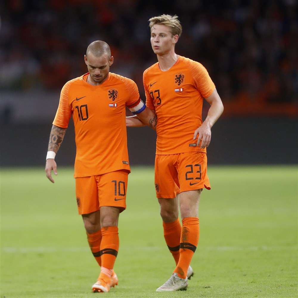 Sneijder Frenkie de Jong Netherlands