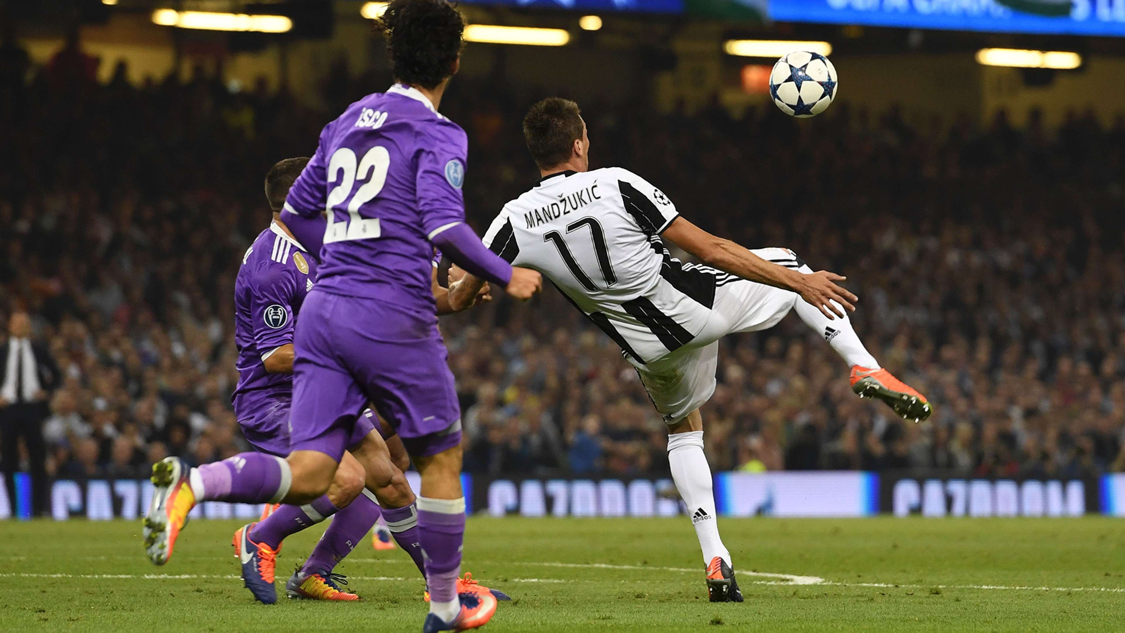 Mario Mandzukic Juventus Real Madrid