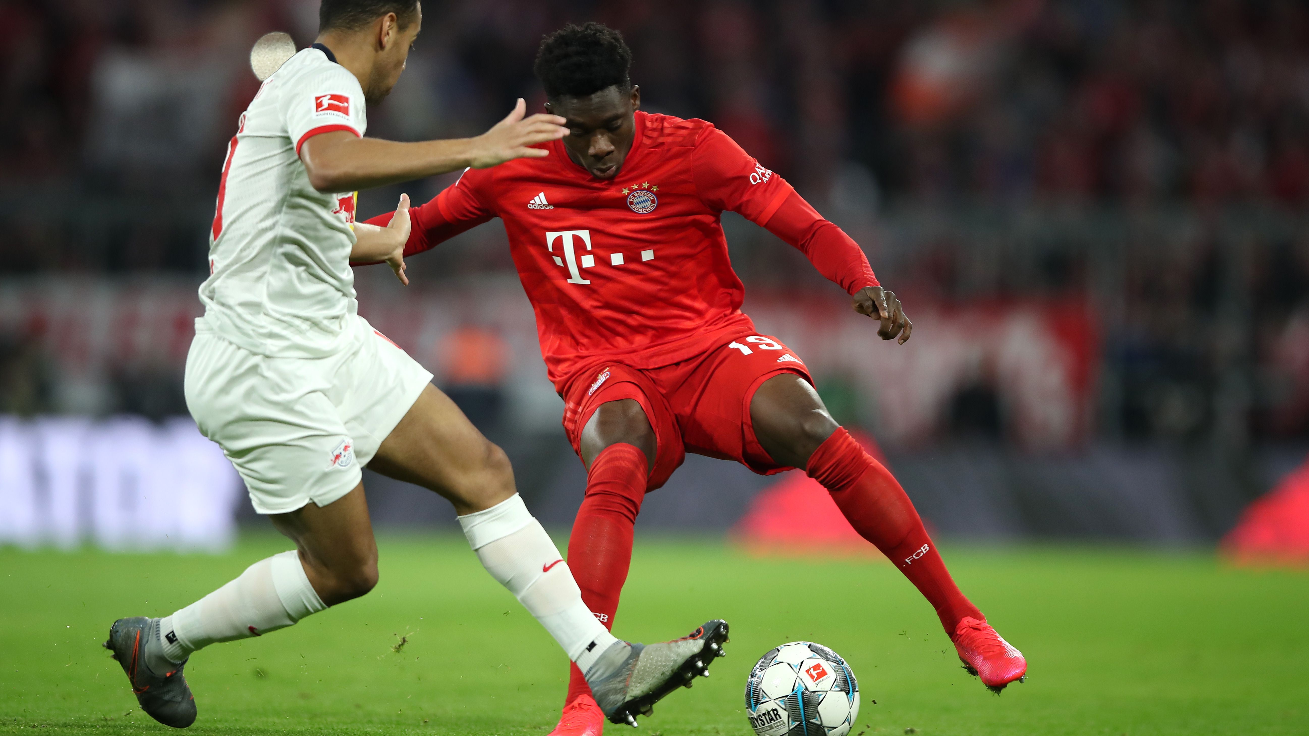 Alphonso Davies Bayern München RB Leipzig 09022020