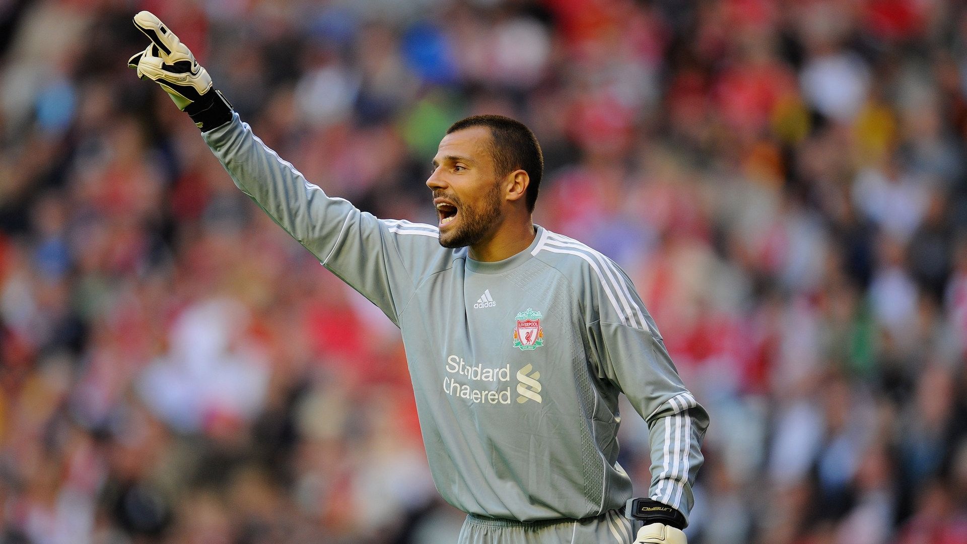 Diego Cavalieri. Liverpool vs Rabotnicki 08.05.2010