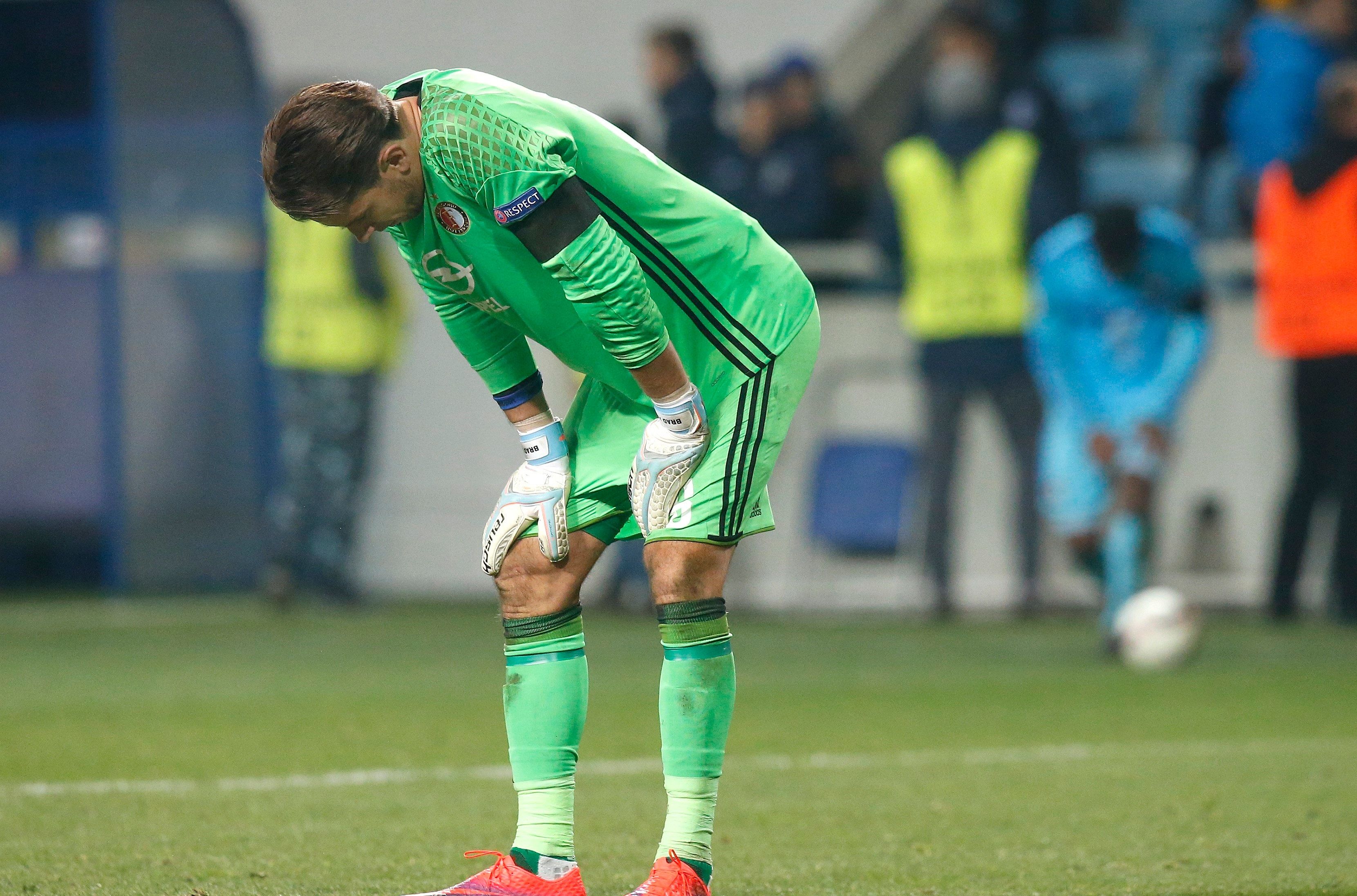 Brad Jones, Zorya - Feyenoord, 03112016