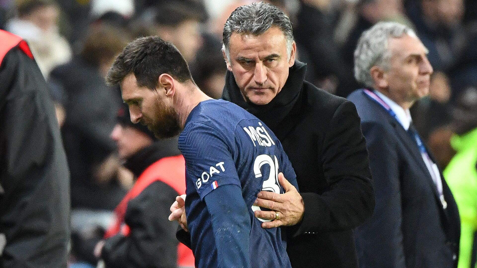 Lionel Messi Christophe Galtier 2022-23