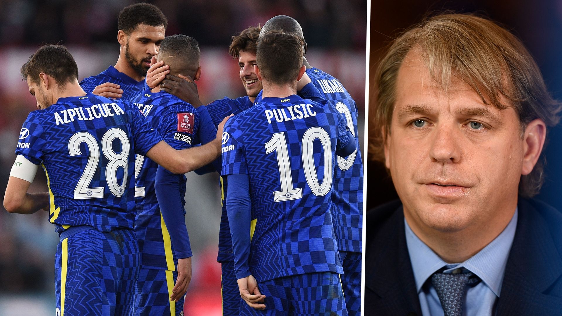 Chelsea celebrating Todd Boehly