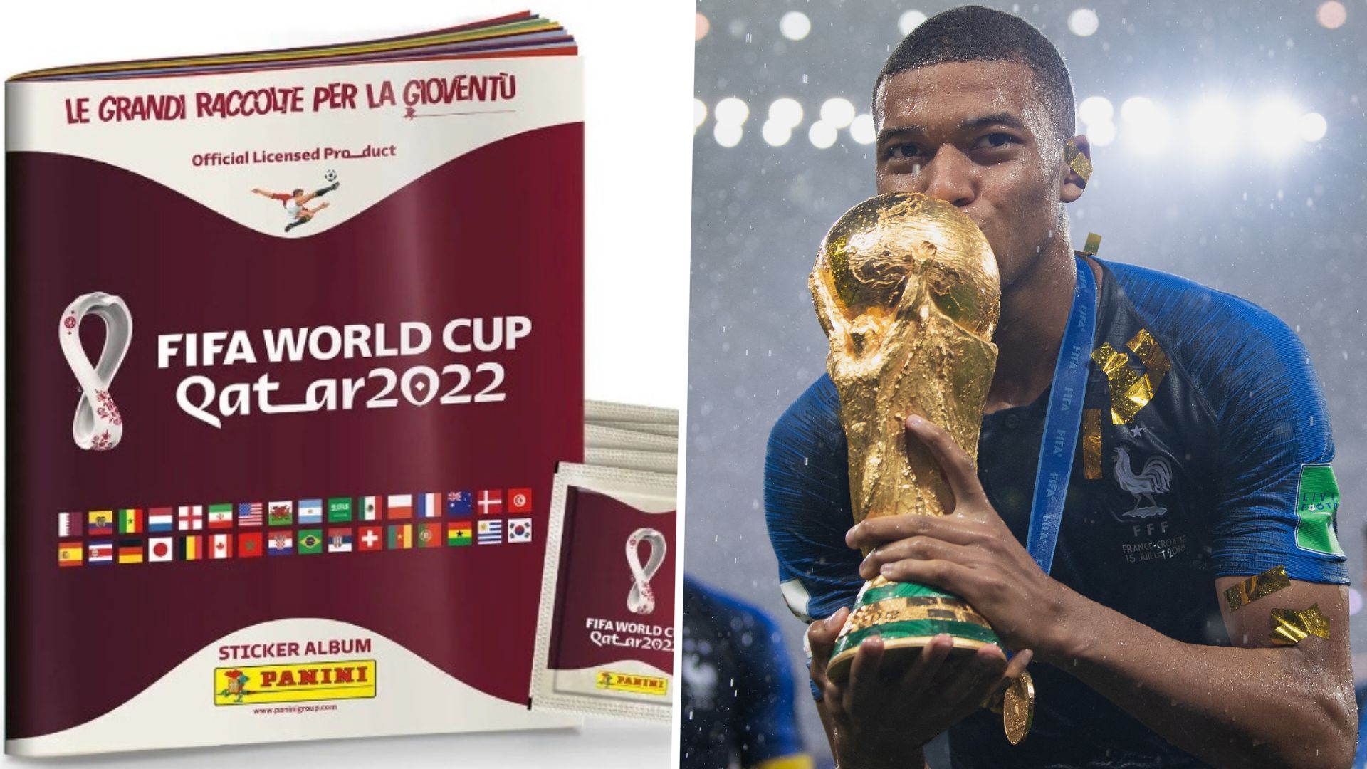 Album Panini Qatar 2022 Mbappé
