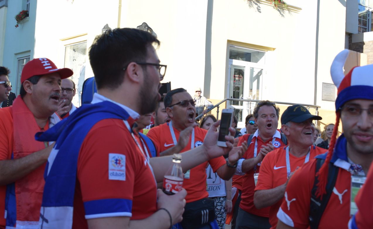 Confederations Cup 2017 - Chilean fans