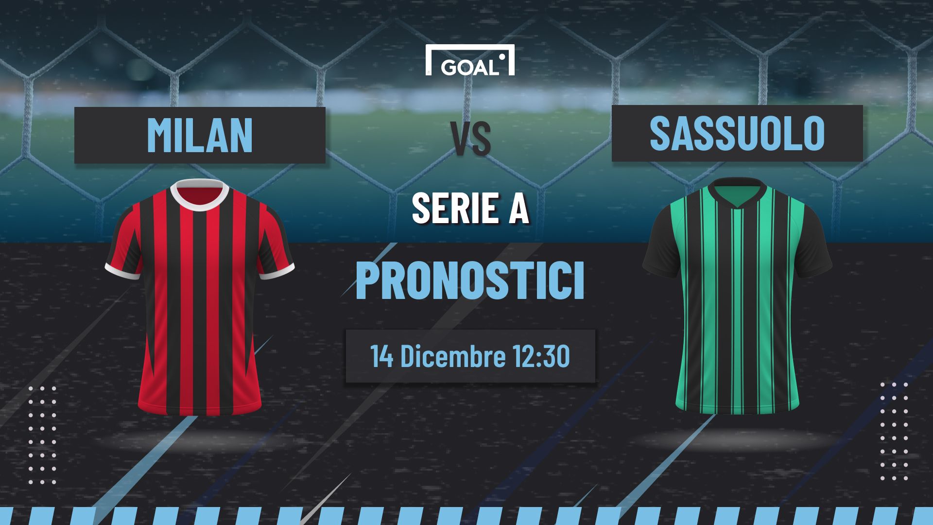 pronostici Milan - Sassuolo