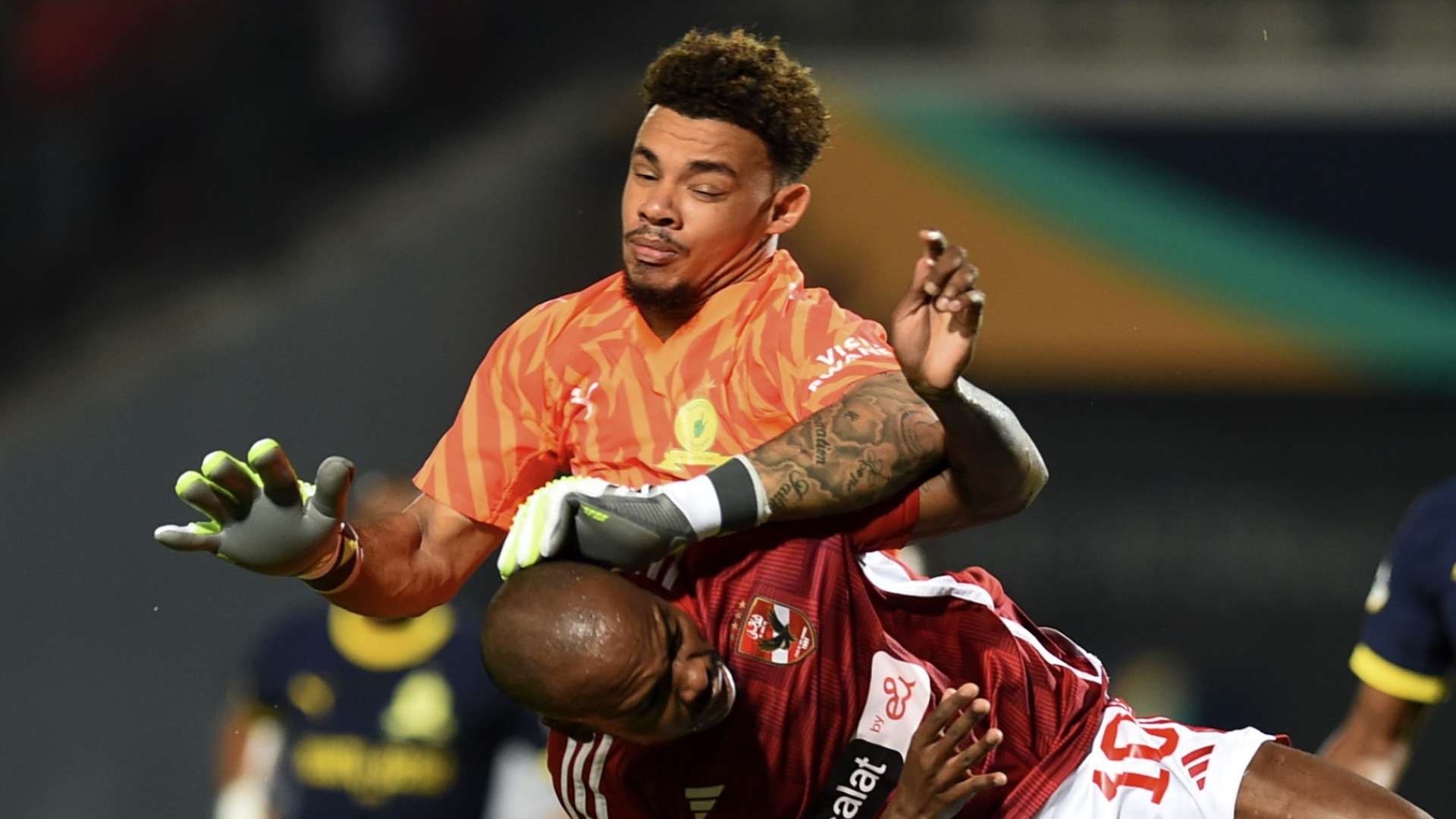 Ronwen Williams, Percy Tau