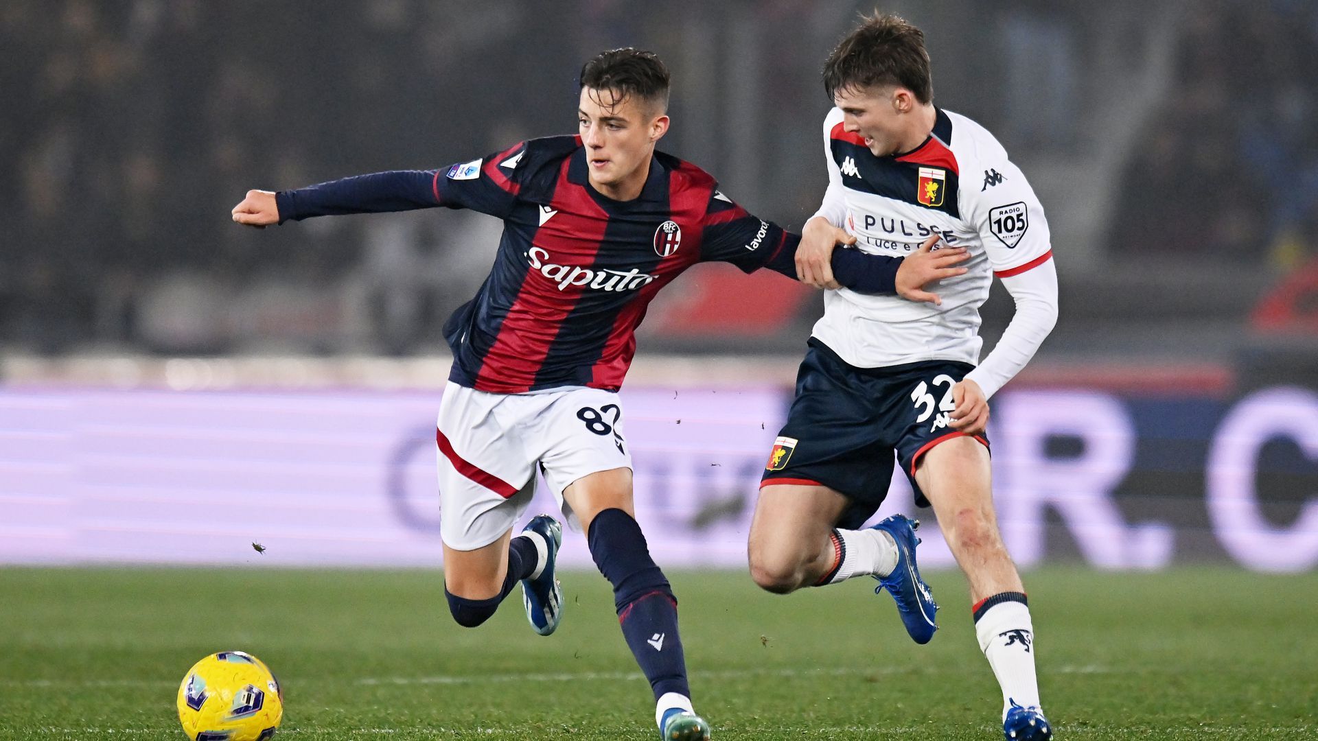 Kacper Urbanski Bologna Genoa Serie A 