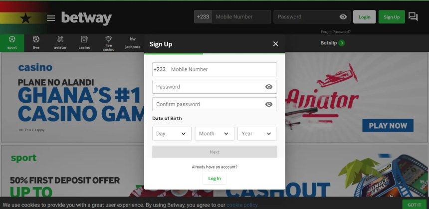 Betway Registration 