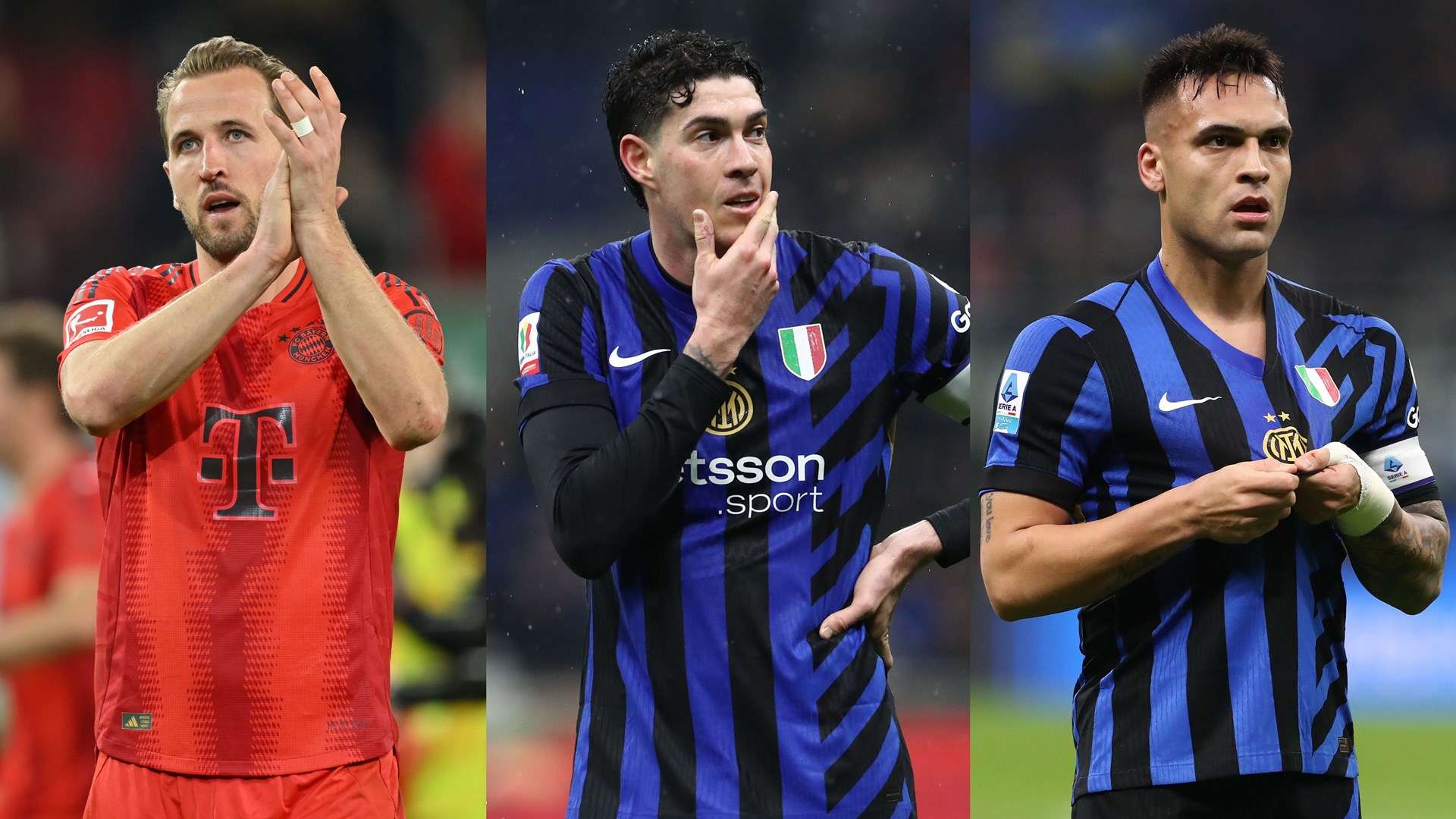 Kane Bastoni Lautaro Bayern Inter