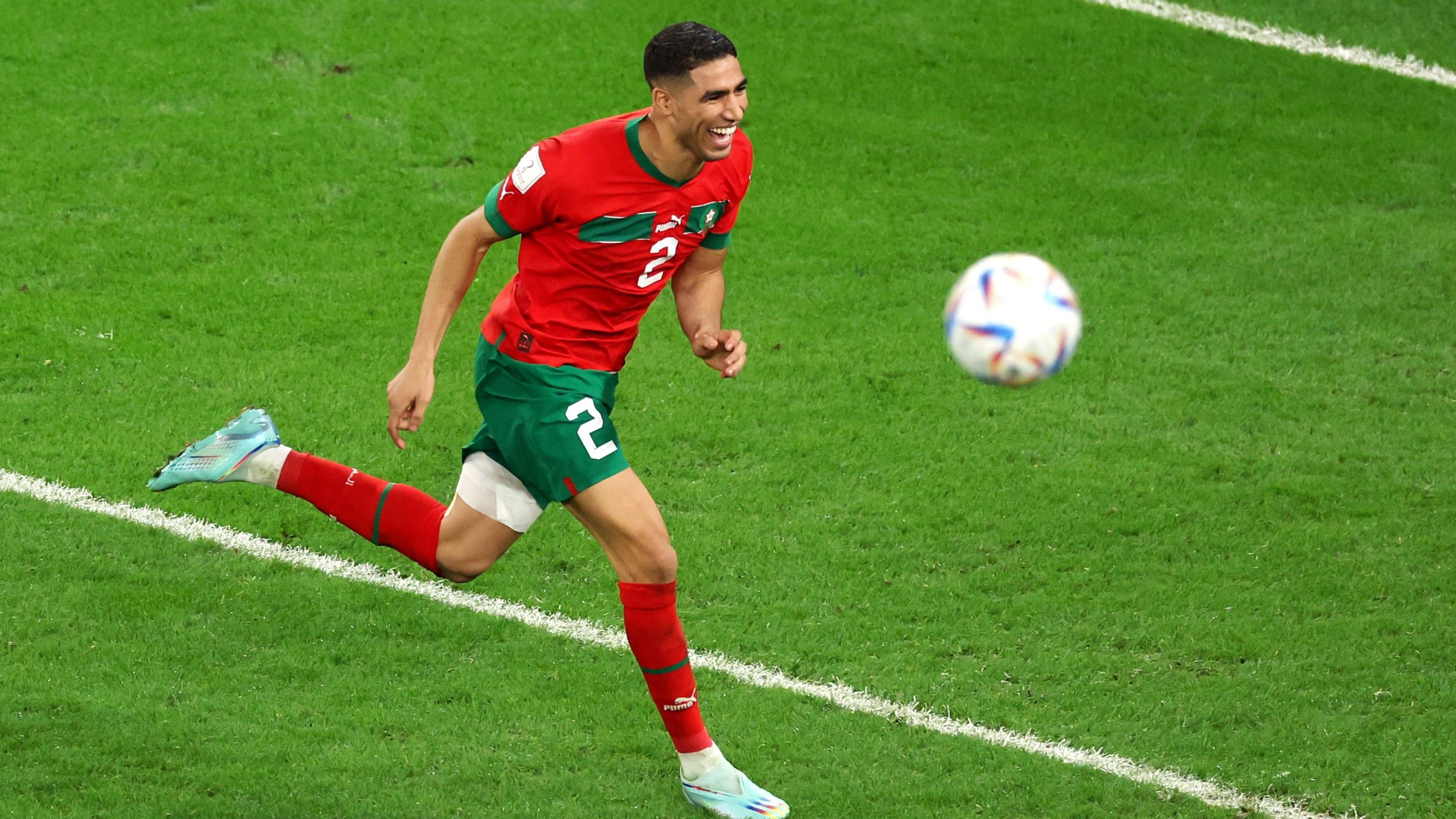 Achraf Hakimi Morocco Spain 2022