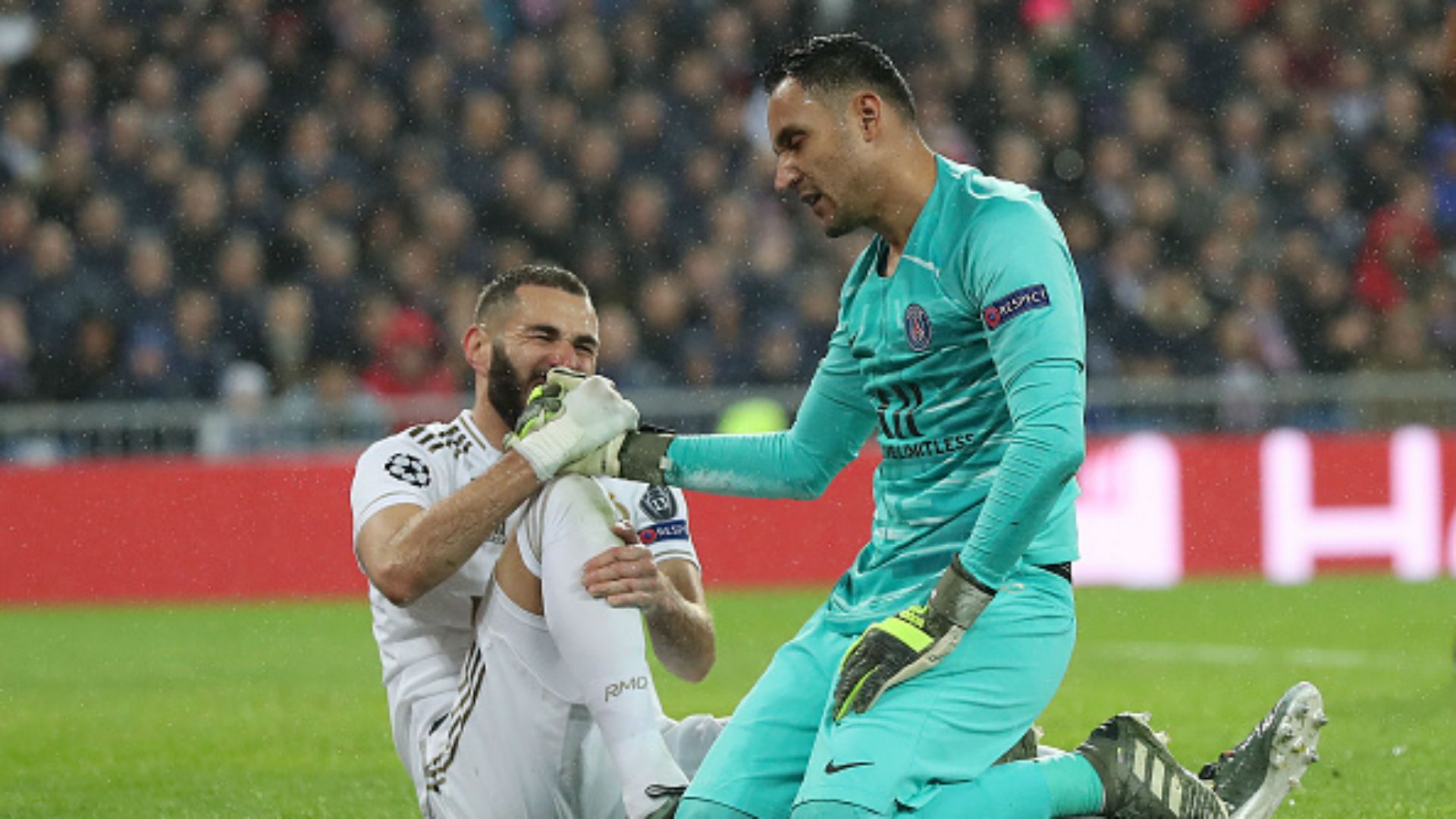 Benzema Navas Real PSG