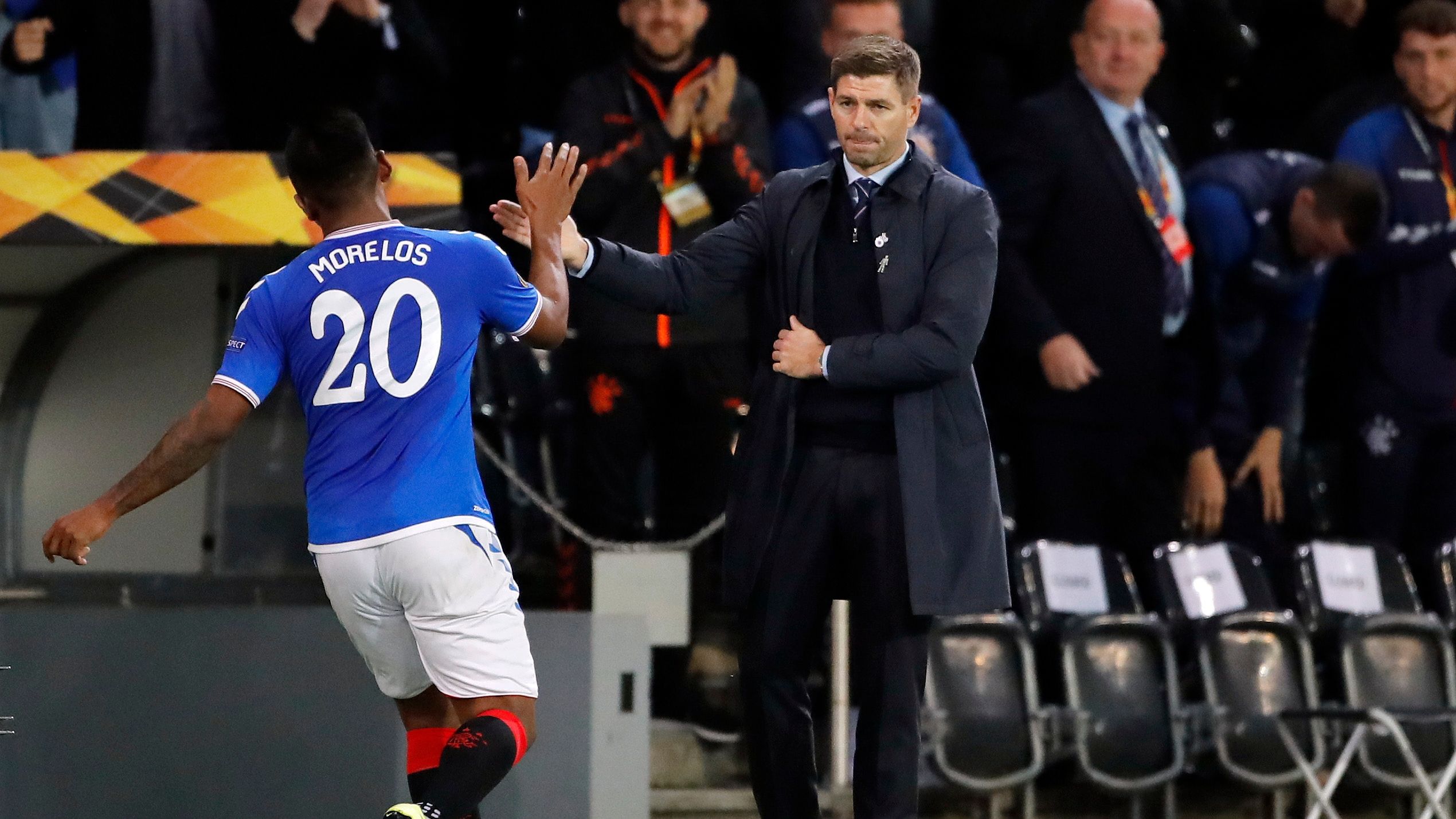 Steven Gerrard Rangers 2019