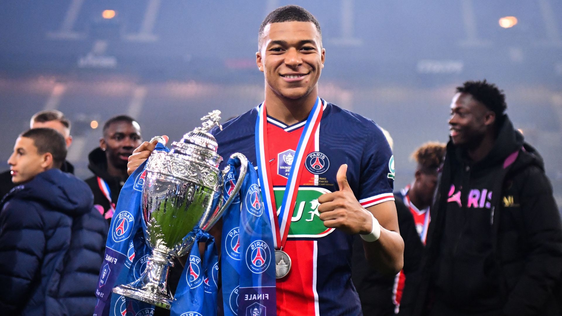 Kylian Mbappe PSG Coupe de France 2020-21