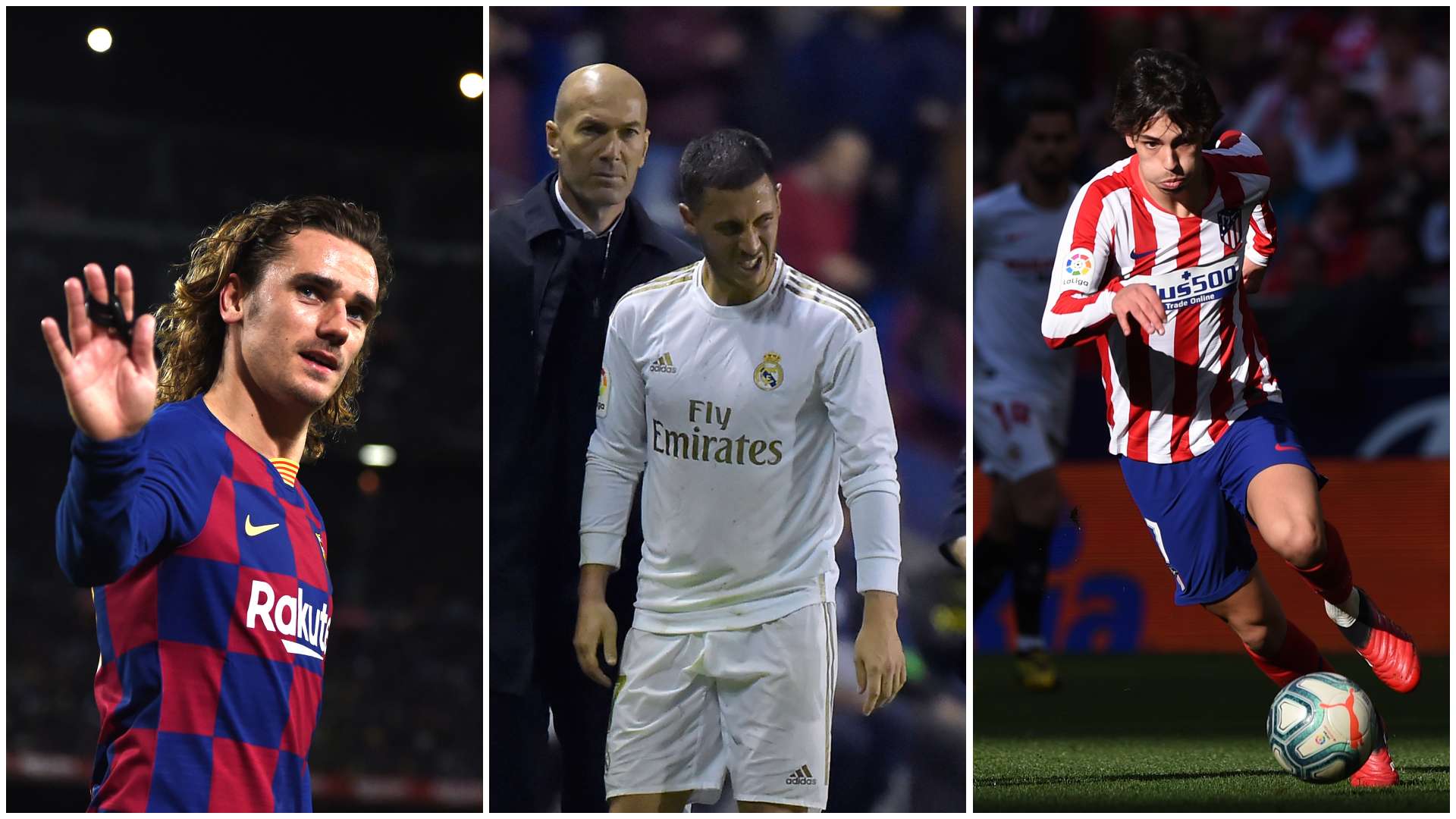 Griezmann Barcelona Hazard Madrid Joao Felix Atletico