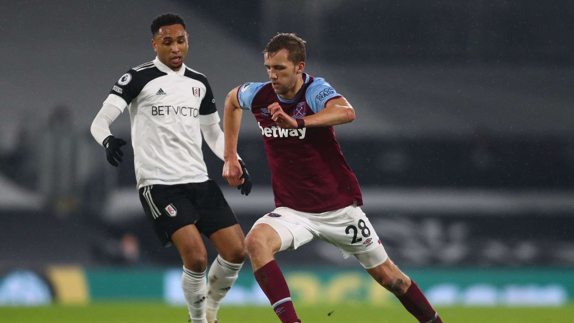 Tomas Soucek Fulham vs West Ham United 02.06.2021