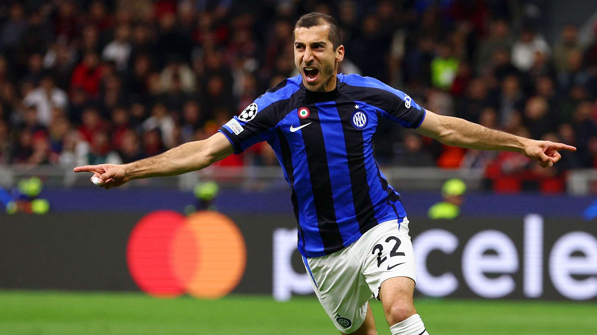 Henrikh Mkhitaryan Inter AC Milan Champions League 2022-23