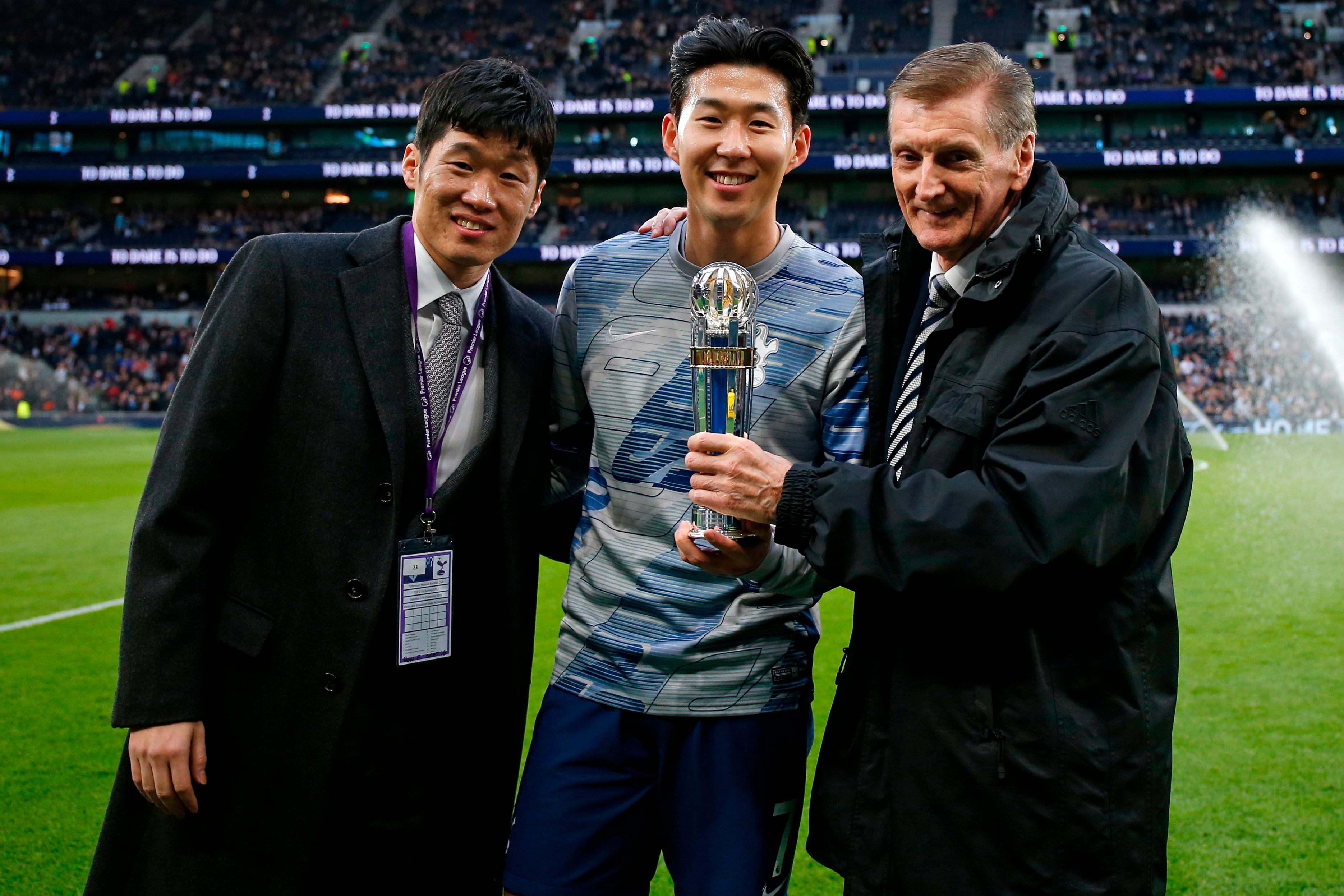 손흥민 AFC 수상