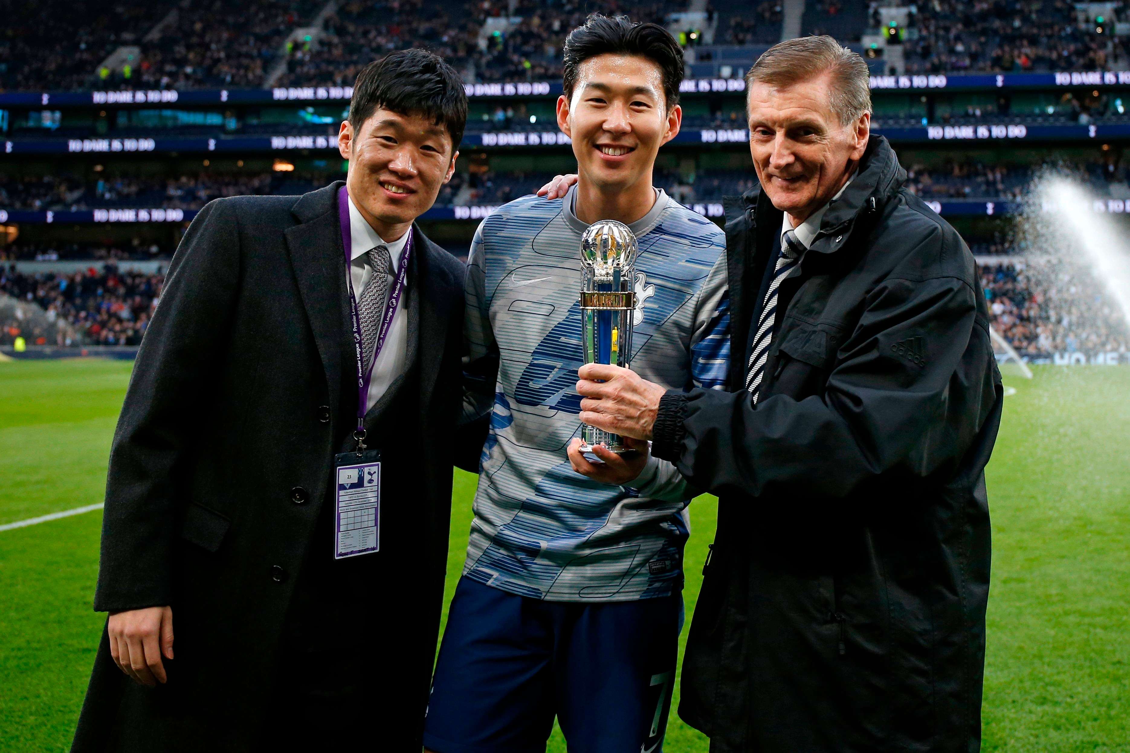 손흥민 AFC 수상