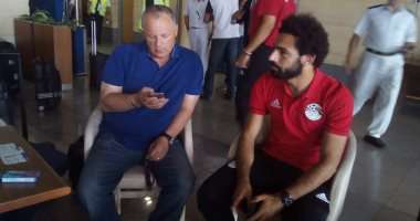 هاني أبو ريدة - محمد صلاح